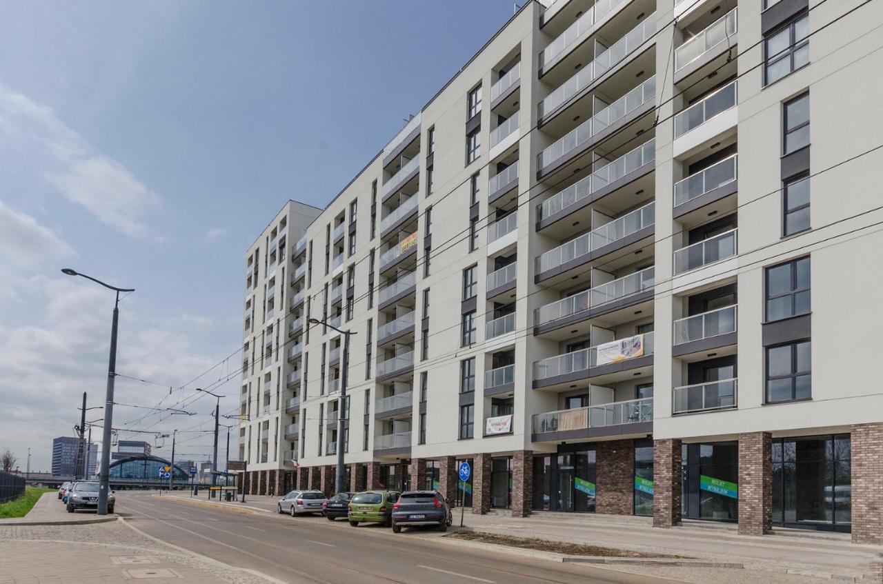 Ferienwohnung Aparthouse Fabryczna Łódź Exterior foto